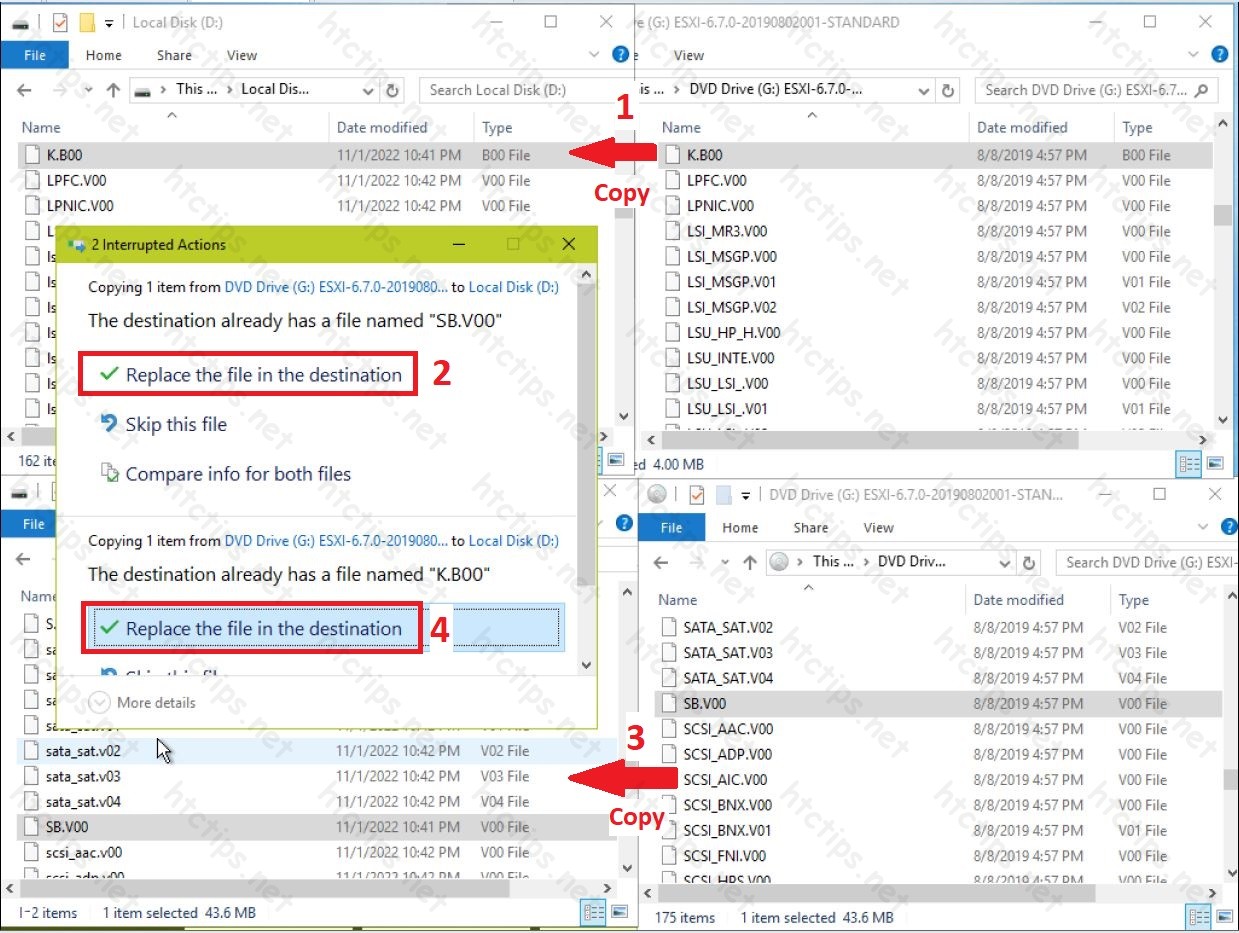 Sửa lỗi 'Error 33 Inconsistent data' trên VMWare ESXi HTCTIPs
